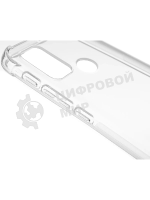 Чехол (клип-кейс) Brosco, для Motorola Moto G20, прозрачный moto-g20-hard-tpu-transparent