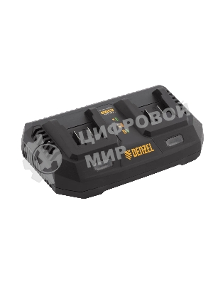 Устройство зарядное для аккумуляторов Denzel IBC-18-3.0-2, Li-Ion, 18В, 3,0 А, для двух батарей