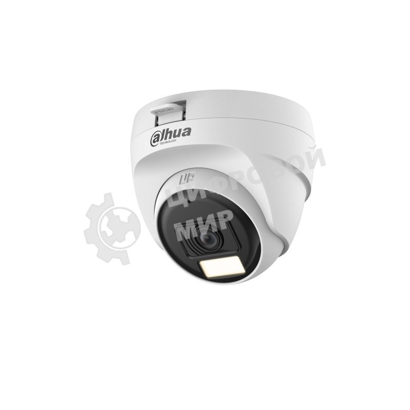 Камера видеонаблюдения аналоговая Dahua DH-HAC-T1A21P-U-IL-0360B 3.6-3.6мм цв.