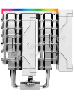 Кулер для процессора DEEPCOOL AK620 DIGITAL SE WH LGA20XX/1700/1200/115X/AM5/AM4 (9шт/кор, TDP 260W, PWM, DUAL Fan 120мм, 6 тепл. трубок, ARGb, белый) RET (R-AK620-WHADMN-GJD)