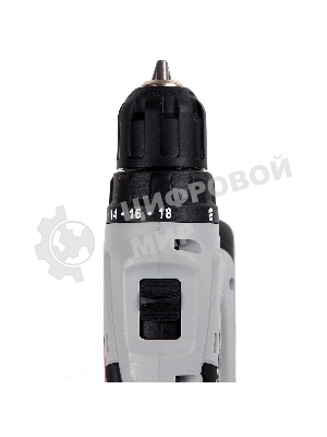 Дрель-шуруповерт ИНТЕРСКОЛ ДА-10/18ЭР 35 ПРОМО, 18 В, 2 Ач, 35 Нм, щеточный