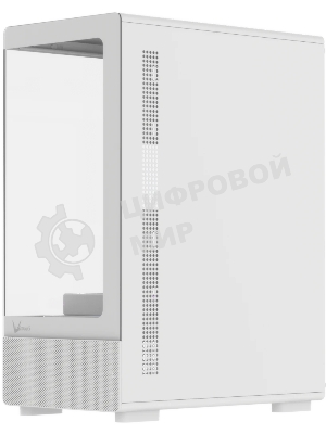 Корпус Formula Crystal Z1CM v2 белый без БП mATX 5x120мм 1xUSB3.0 audio bott PSU