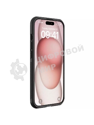 Чехол Super Frosted Shield Pro, черный, (AP IP15 Plus)