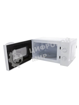 Микроволновая печь ECON ECO-2038M белый, 20 л, 700 Вт, переключатели - поворотный механизм