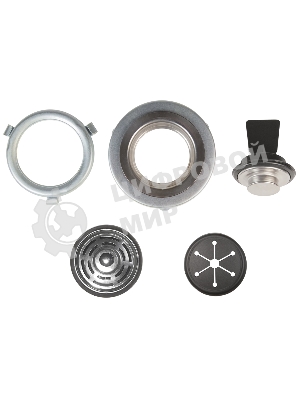 Измельчитель пищевых отходов Bort TITAN 4000 (Control) Мощность л.с. 0,75; 560 Вт; 4,2 кг/мин; 3200 об/мин; 1400 мл; Металл;набор аксессуаров 5 шт [93410242]