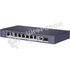 Коммутатор Hikvision DS-3E0510HP-E неуправляемый
