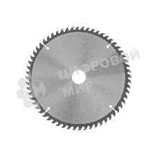 Пильный диск по дереву Denzel ф250 х 32 мм, 60 зубьев