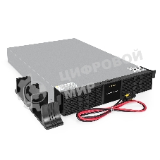 Батарейный блок ExeGate PowerExpert BX-2U.192V.16S7Ah для ULS-575-6kVA/ULS-575-10kVA встроенные батареи 12V 7.2Ah - 16шт, Rackmount 2U/Tower, металлический корпус, черный