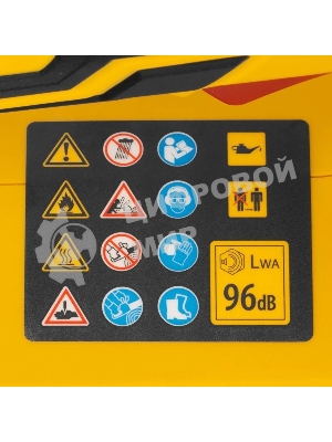 Цепная пила аккумуляторная бесщет. Denzel RCS400-36, Li-ion, 36 В, 4 А·ч, шина 400 мм/58610