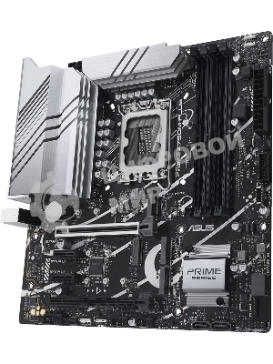 Материнская плата ASUS PRIME Z790M-PLUS, LGA 1700, Intel Z790, 4xDDR5, 4xSATA, 3xM.2, 1xPCIe 4.0 x4, 1xPCIe 5.0 x16, 2xPCIe x1, 1xDP, 1xHDMI, 1x 1Gb LAN, 1xUSB-C 3.2 Gen 2x2, 1xUSB 3.2 Gen 2, 4xUSB 3.2 Gen 1, 2xUSB 2.0, 3x3.5 мм, 7.1, mATX