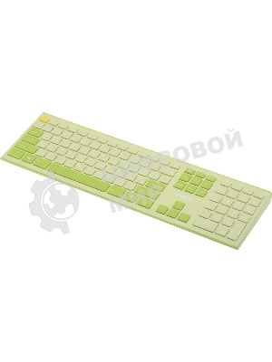 Комплект клавиатура + мышь Acer OCC205 беспроводной USB, 1200 dpi, зеленый/желтый