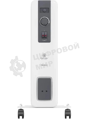 Радиатор масляный Royal Clima ROR-FR7-1500M 1500Вт белый/черный