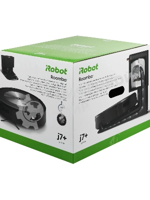 Робот-пылесос Irobot Roomba J7+ 60Вт черный (в компл.:2мешка)