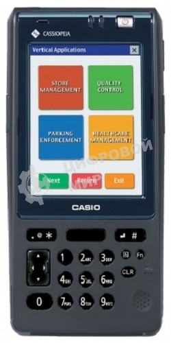 Терминал сбора данных Casio IT-600 1D, Bluetooth, Windows CE .NET 5.0 EN