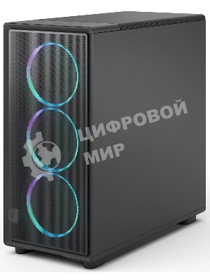 Корпус Fractal Design Epoch XL Black TG RGB Light Tint, Full-Tower, чёрный, 3 x 140 мм