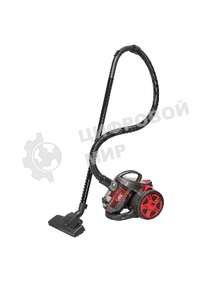 Пылесос Blackton Bt VC1802B серый/красный, 350 Вт, сухая уборка, пылесборник контейнер 2 л