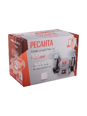 Электроточило Ресанта Т-125/200 200Вт 2950об/мин d=125мм t=16мм