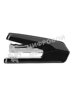 Степлер настольный Deli E0464BLACK Exceed 24/6 26/6 (25 листов) черный, 100 скоб, металл/пластик закрытый/открытый, коробка