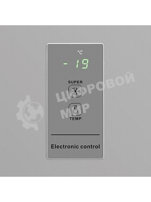 Морозильный ларь Willmark CF-390IDG серый, 293л