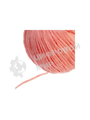Шпагат полипропиленовый Сибртех 1200 текс, 1,7 мм, L 60 м, красный