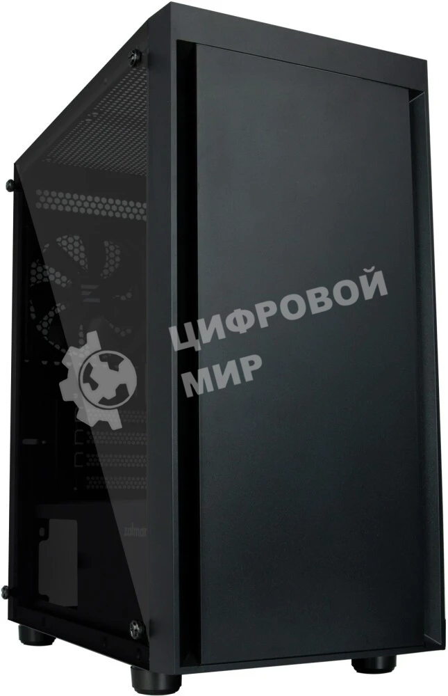 Компьютерный корпус MiniTower Zalman T3 PLUS черный (Zalman T3 PLUS) (без блока питания)