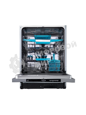 Встраиваемая посудомоечная машина Korting KDI 60340, серый, 59.8 см, 14 компл., 49 дБ, класс A++
