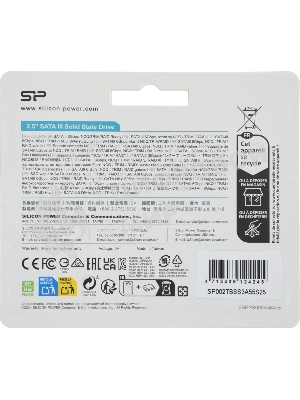 Накопитель SSD Silicon Power Ace A55, 2Tb, SATA III, 2.5