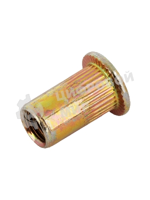 Заклепки резьбовые Denzel стальные, оцинкованные, М5, пластиковый кейс, 100 шт.