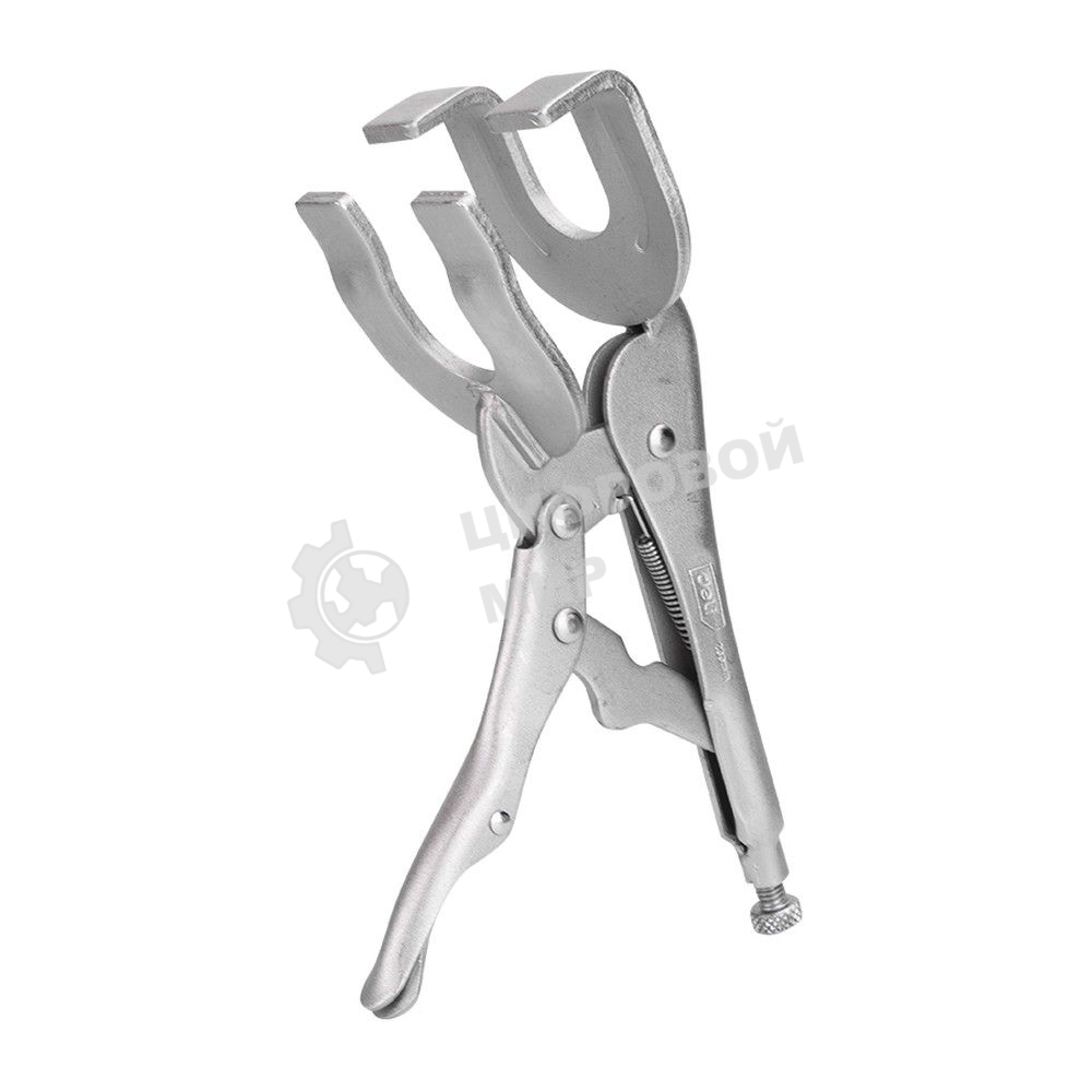 Зажимные клещи для сварки Deli DL20017 230мм, регулировочный винт