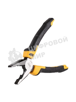 Комбинированные плоскогубцы Deli DL2008Z 200 мм, сталь CrV, прорезиненная двухкомпонентная ручка