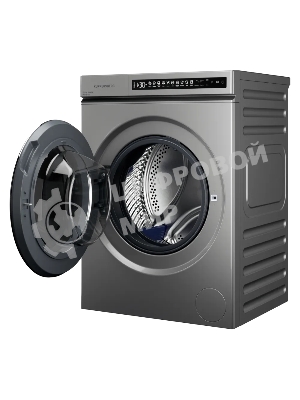 Стиральная машина Kuppersberg, отдельностоящая, глубина 62 см, 10 кг, 10 программ, 1200 об/мин, инверторный двигатель, отложенный старт, самодиагностика, замачивание, LED дисплей, сенсорное управление, энергоэффективность А+++, цвет серый