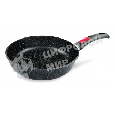 Сковорода НМП Литая L18026i, 26 см, серый