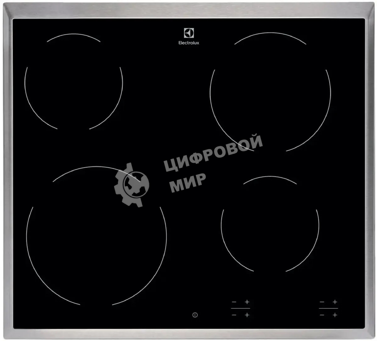Электрическая варочная панель Electrolux EHF6240XXK Hi-Light, независимая, черный