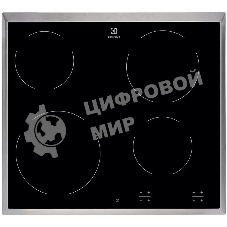 Электрическая варочная панель Electrolux EHF6240XXK Hi-Light, независимая, черный