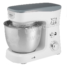 Миксер планетарный Delta LUX DE-7900Р белый с серым: 1000 Вт,чаша из нерж.стали-3,5л (2)
