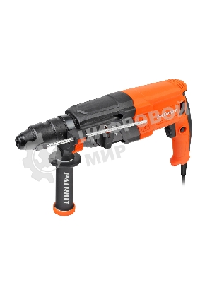 Перфоратор Patriot RH 243Q, SDS+, мощность 770 Вт, 2.6 Дж, 3 режима работы, быстросменный патрон QCC, макс.диаметр 24мм, глубиномер, кейс