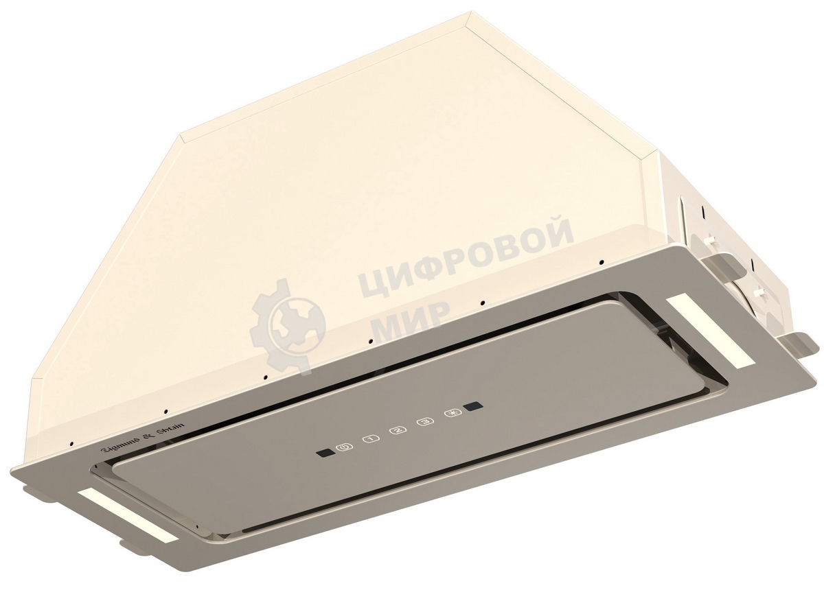 Вытяжка встраиваемая Zigmund & Shtain K 014.7 X бежевый, 72 см, 1100 куб. м/ч, 62 дБ