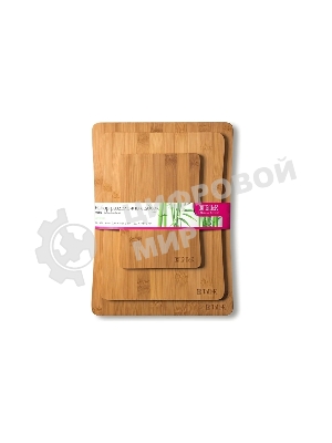 Доска разделочная TalleR TR-52216 набор 3 пр. Материал: бамбук