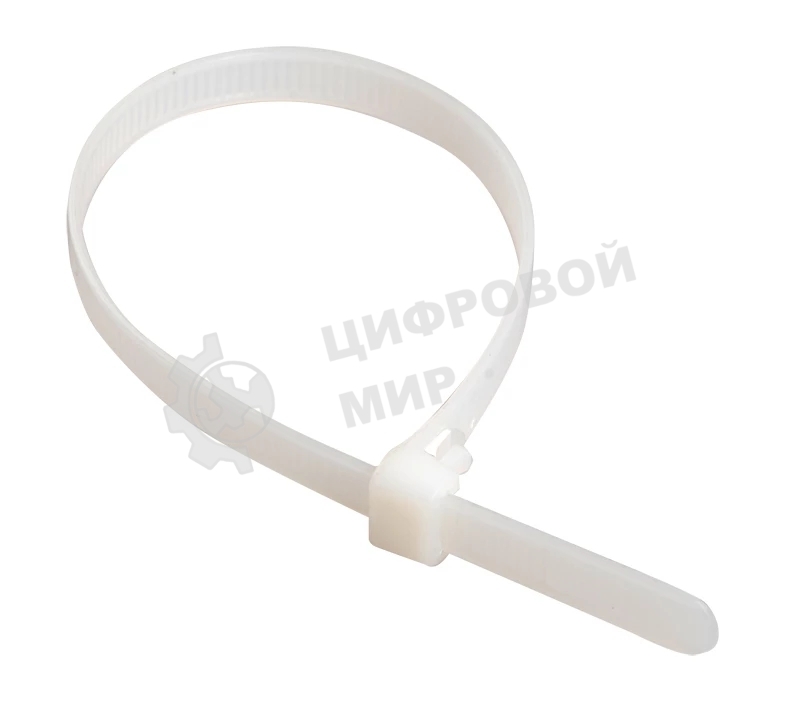 Хомут кабельный 4.8х500 нейл. бел. (уп. 100 шт) IEK UHH31-D048-500-100