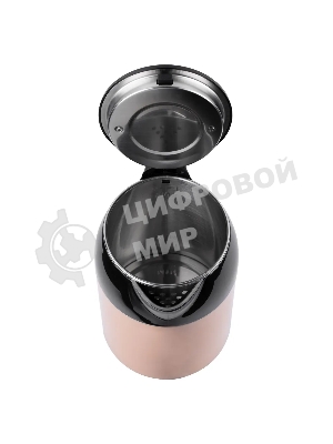 Чайник электрический BBK EK1709P черный/бежевый