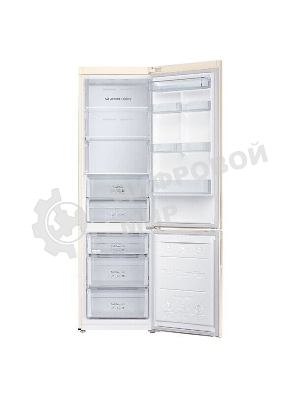 Холодильник Samsung RB37A5200EL/WT бежевый двухкамерный 269/98л морозилка снизу, No Frost