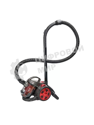 Пылесос Blackton Bt VC1802B серый/красный, 350 Вт, сухая уборка, пылесборник контейнер 2 л