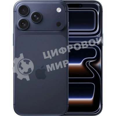 Смартфон Apple iPhone 17 Pro Max A3526 12/256Gb, темно-синий