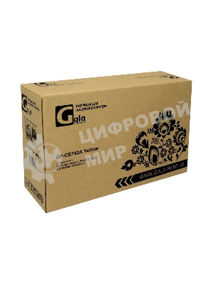 Картридж лазерный GalaPrint GP-CE742A желтый (7300 стр) для HP Color LaserJet CP5225