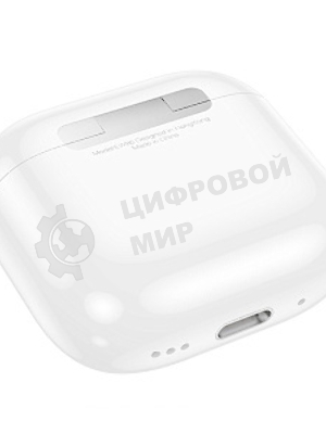 Наушники TWS Hoco EW85 белый, вкладыши, Bluetooth, до 4 ч.