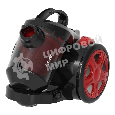 Пылесос Blackton Bt VC1802B серый/красный, 350 Вт, сухая уборка, пылесборник контейнер 2 л