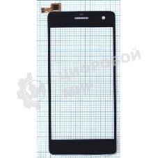 Сенсорное стекло (тачскрин) для Micromax Canvas Knight A350, черное