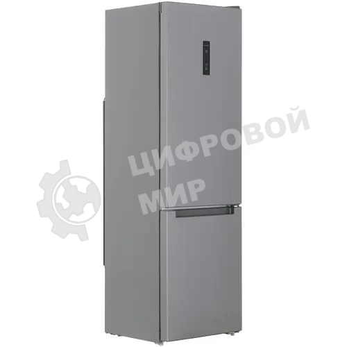 Холодильник Indesit ITS 5200 XB, нержавеющая сталь двухкамерный 247/78л морозилка снизу, No Frost