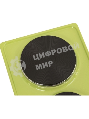 Плита настольная электрическая ЭПБ 22 зеленый (настольная)