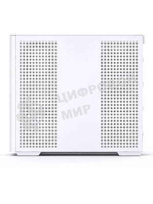 Корпус без блока питания JONSBO D300, Mini-Tower, TG, no fan, 2xUSB-A 3.2 + 1xUSB-C 3.2, mATX, mITX White